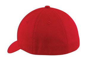 Flex Fit Red Cap Back