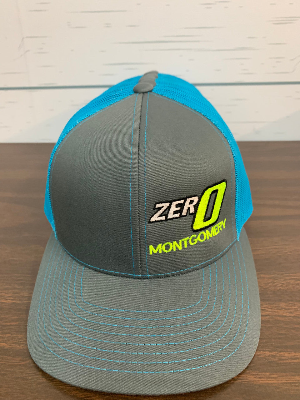 Truck mesh back cap with name