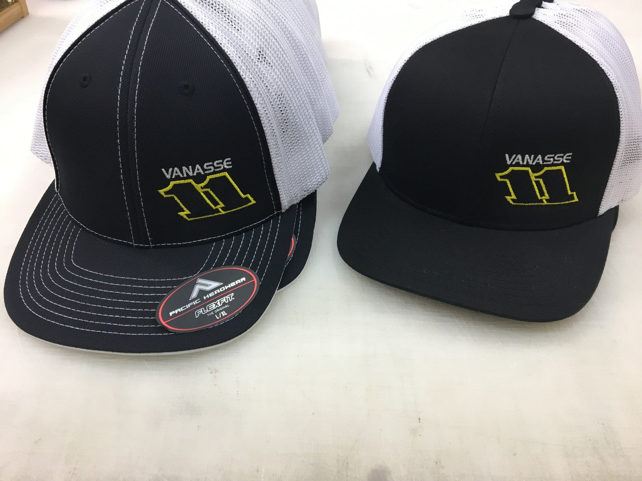 #11 mesh back trucker caps with embroidery