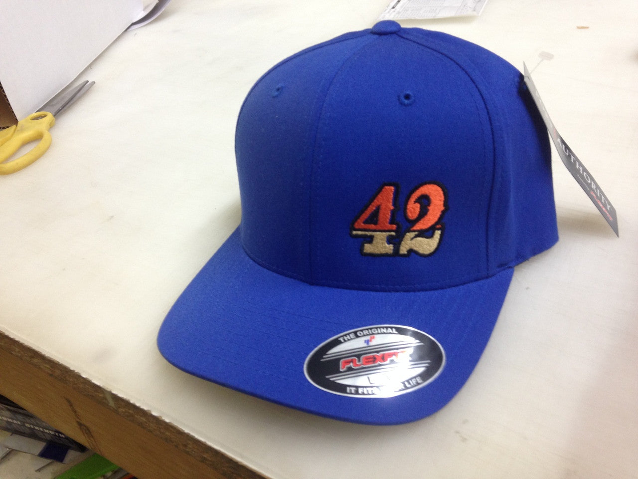 Flex Fit Caps with 42 Racing Embroidery