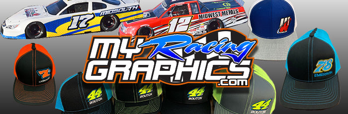 Printed Window Decals Dirt Late Model Open Wheel Modified Race Car ...